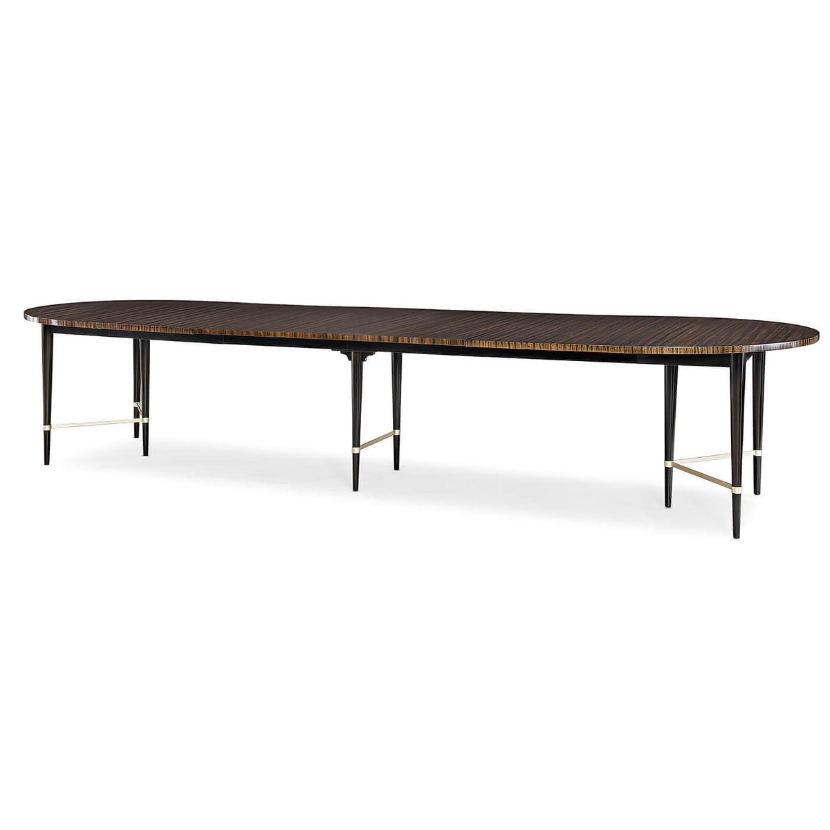 Mid Century Modern Extendable Dining Table - English Georgian America