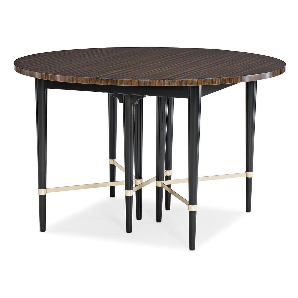 Mid Century Modern Extendable Dining Table - English Georgian America