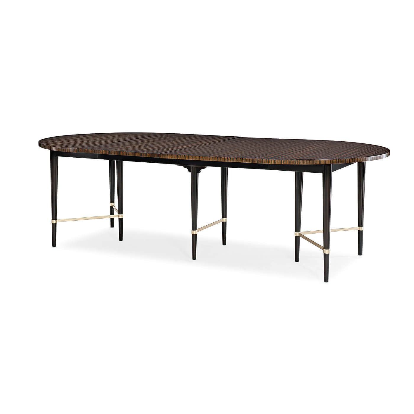 Mid Century Modern Extendable Dining Table - English Georgian America