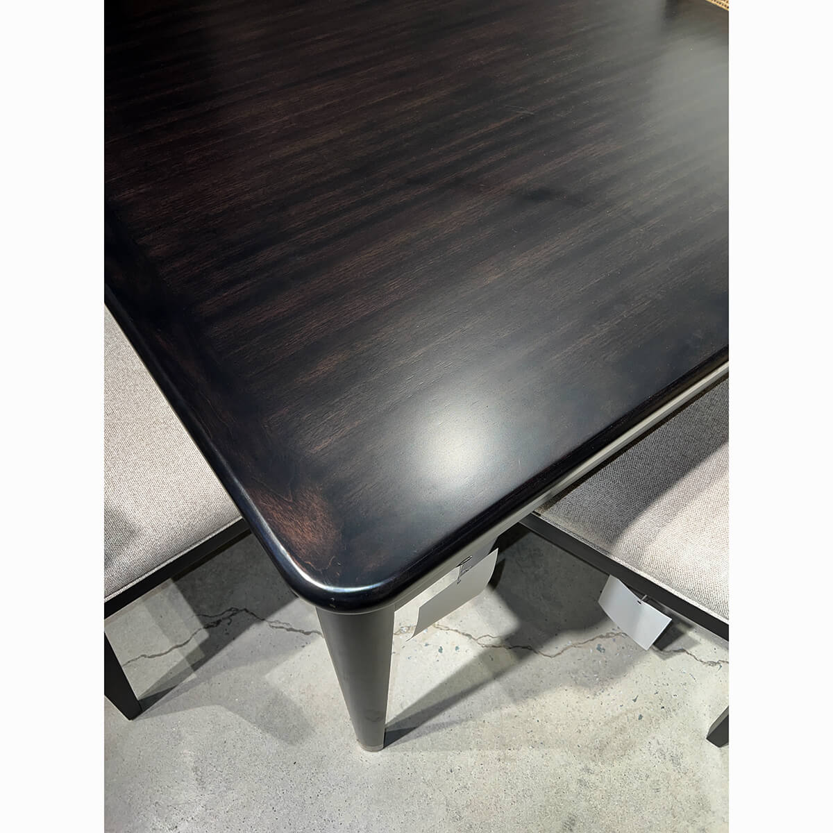 Mid Century Modern Game Table in Espresso Finish - English Georgian America