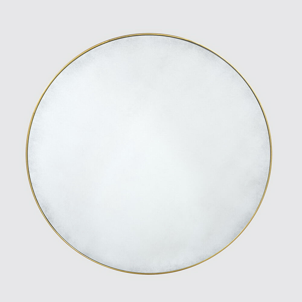 Mid Century Modern Gilt Mirror - English Georgian America