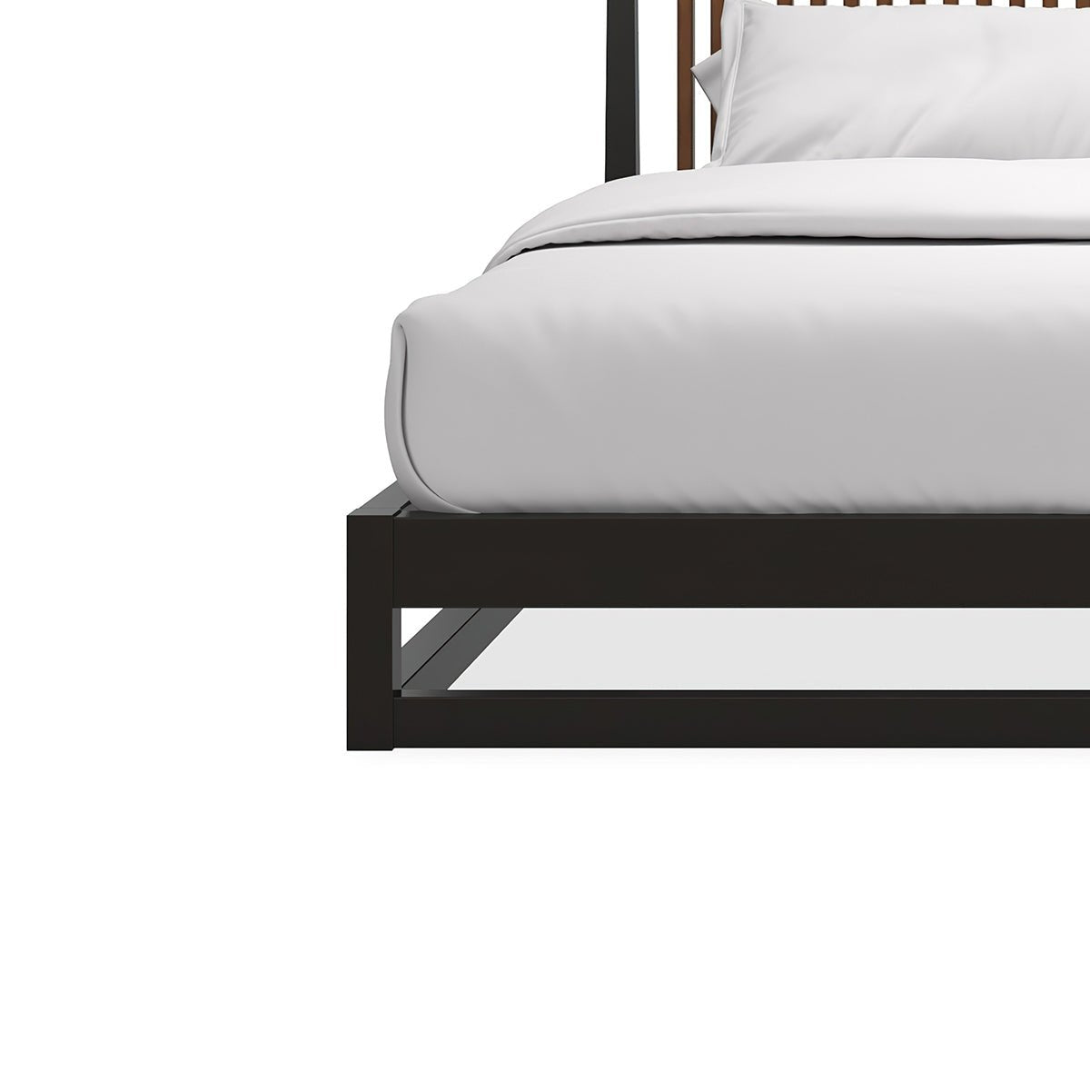 Mid Century Modern Platform Bed - English Georgian America