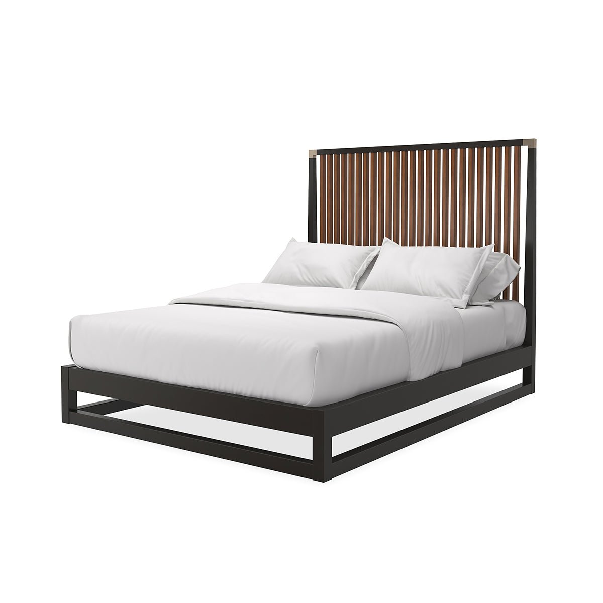 Mid Century Modern Platform Bed - English Georgian America