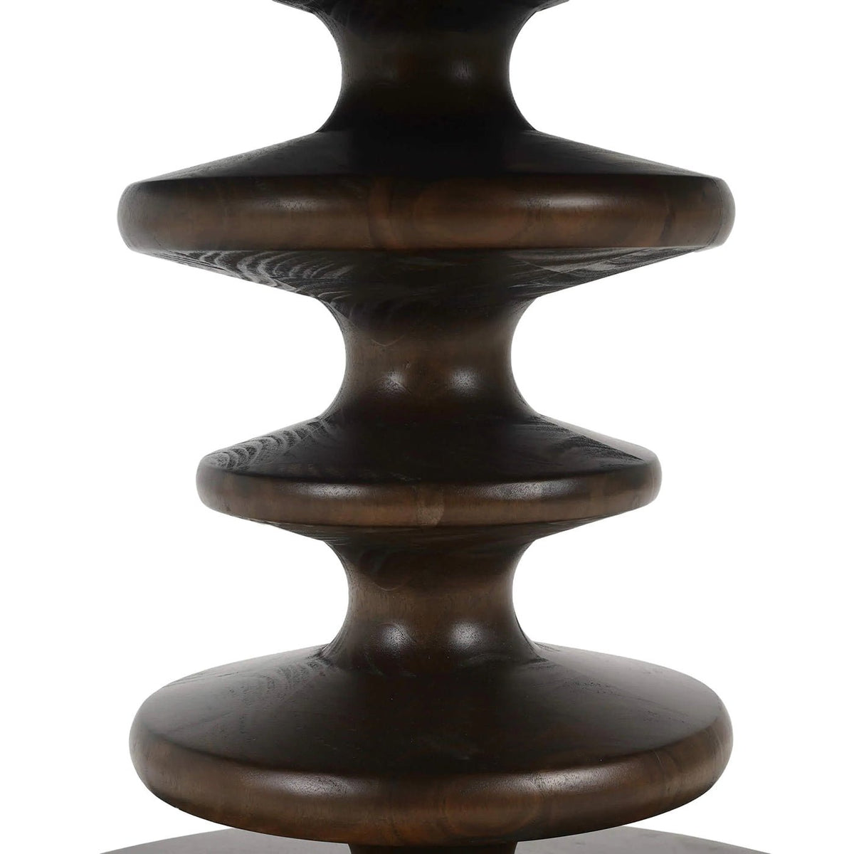 Mid Century Modern Round Dining Table - English Georgian America