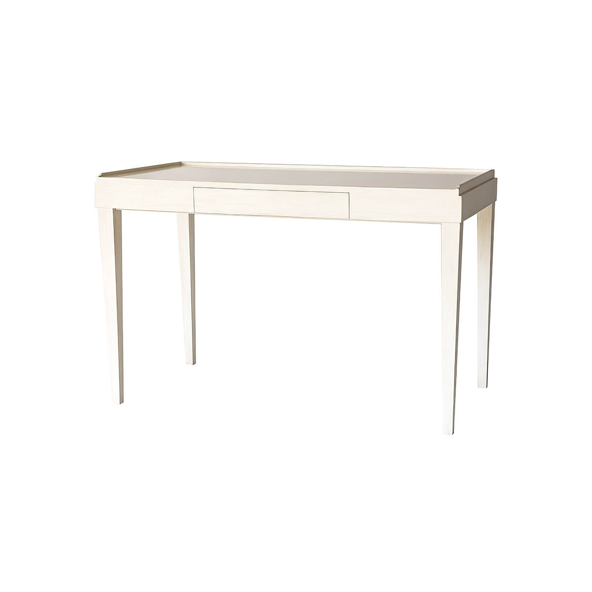 Mid Century Modern Style Desk - Drift White - English Georgian America