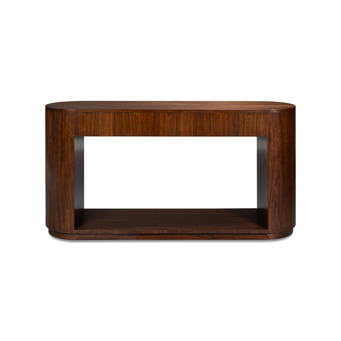Mid - Century Modern Wood Console Table - English Georgian America