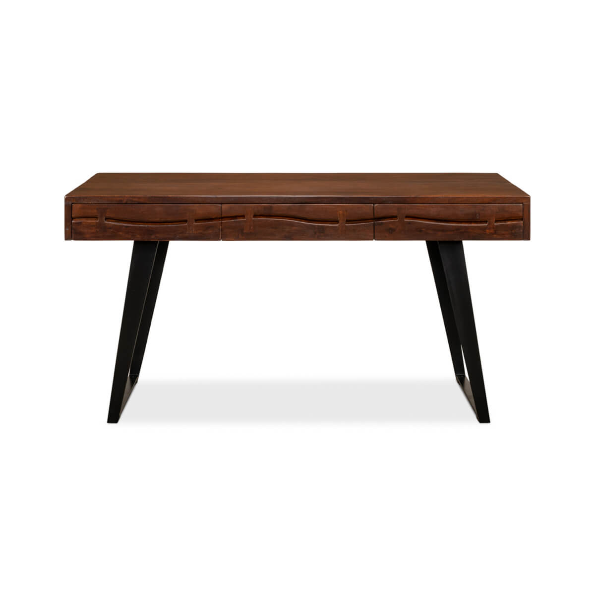 Mid Century Natural Desk - English Georgian America