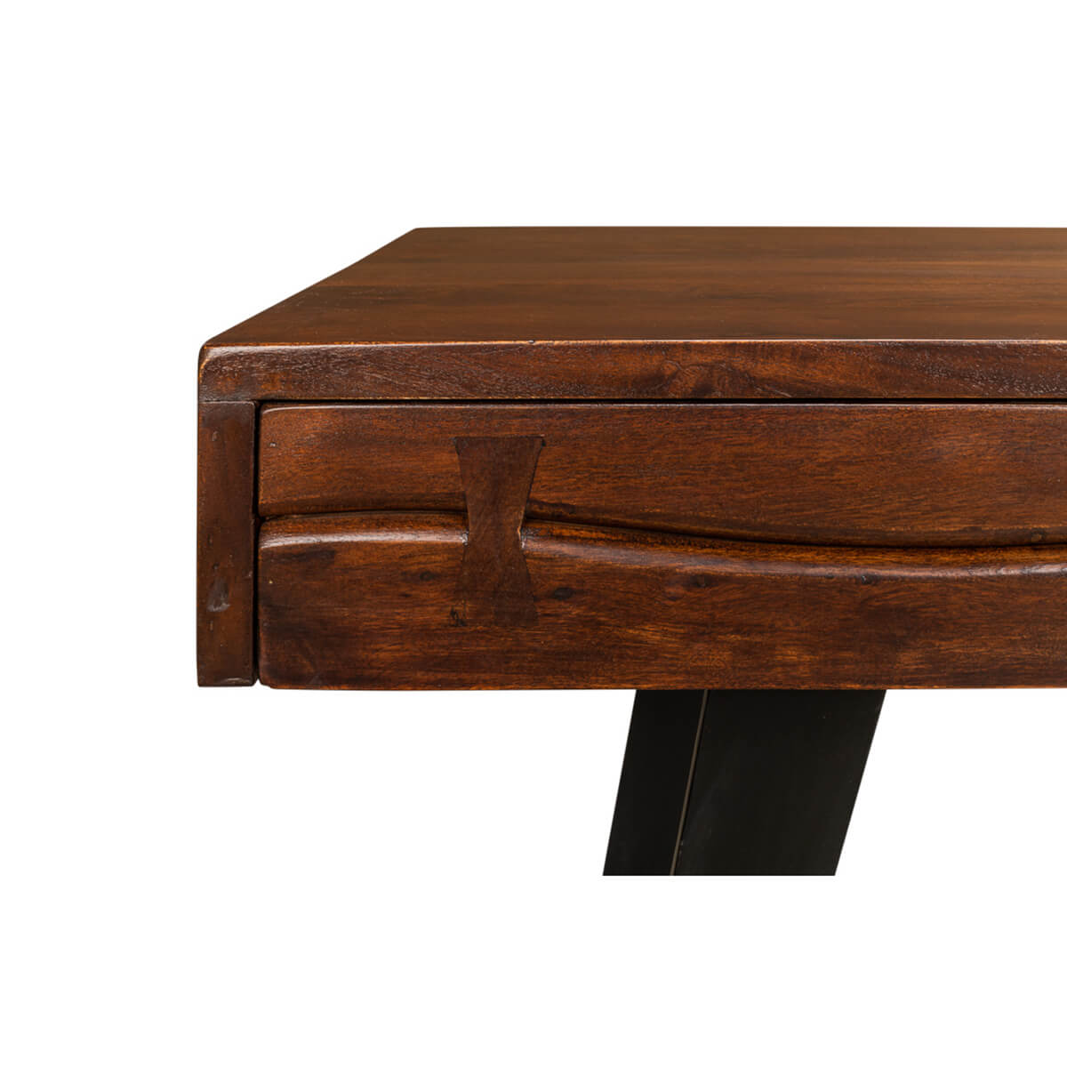 Mid Century Natural Desk - English Georgian America
