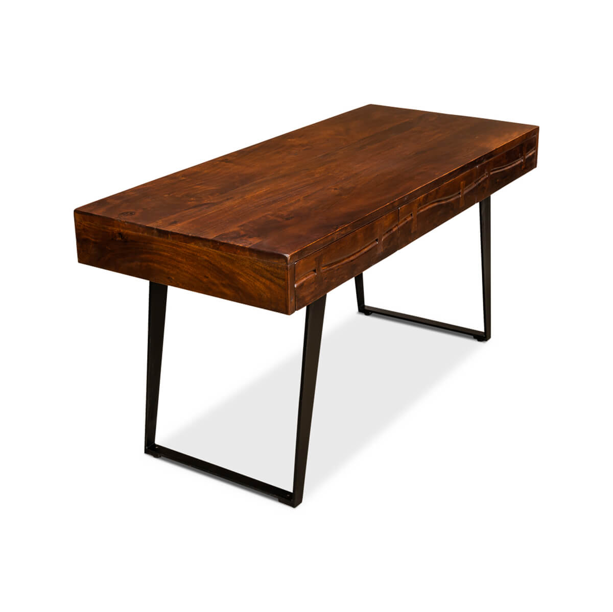 Mid Century Natural Desk - English Georgian America