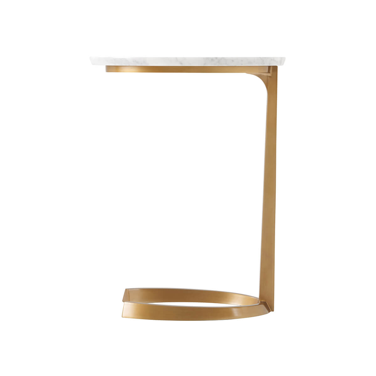 Mid Century Oval Accent Table - English Georgian America