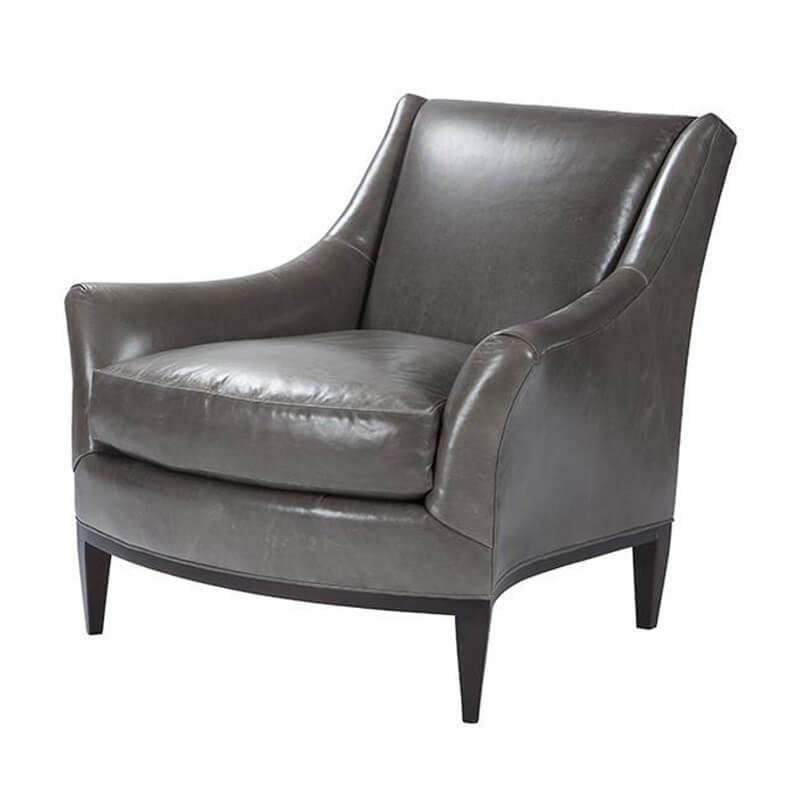 Mid Century Riley Armchair - Tight Back - English Georgian America