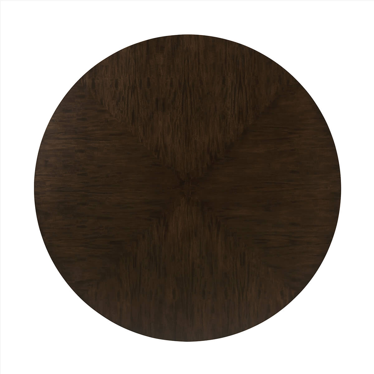 Mid Century Round Dining Table - 54 - English Georgian America