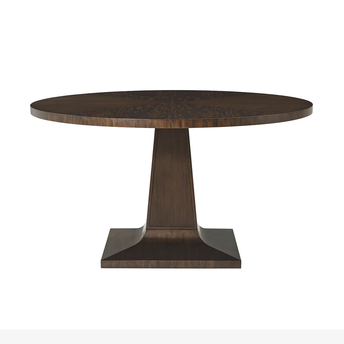 Mid Century Round Dining Table - 54 - English Georgian America