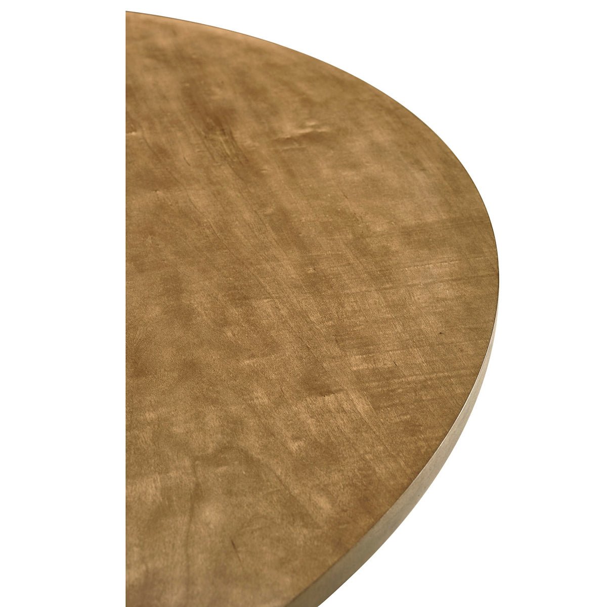 Mid Century Round Dining Table - Sun Bleached Cherry - English Georgian America