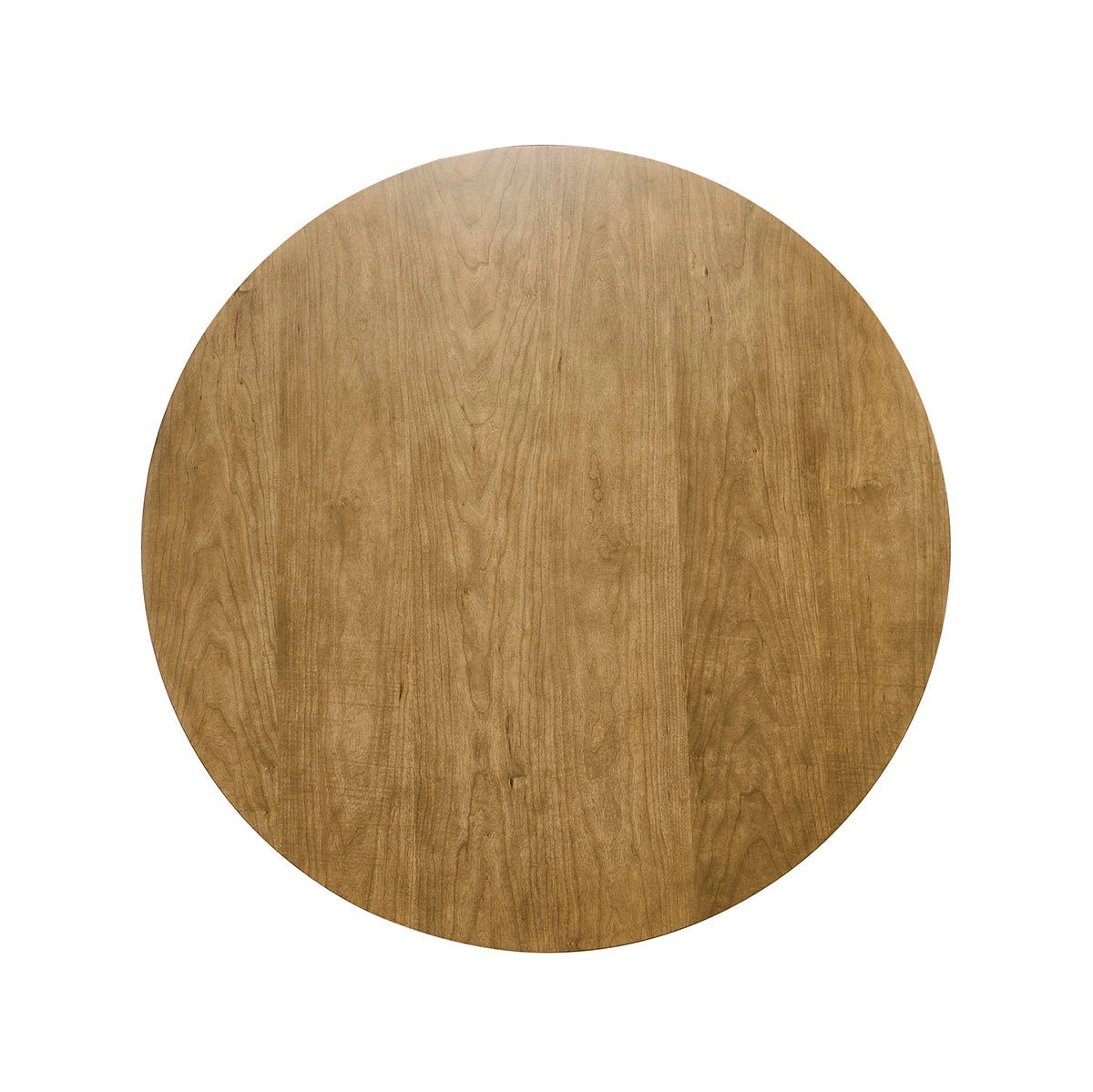 Mid Century Round Dining Table - Sun Bleached Cherry - English Georgian America