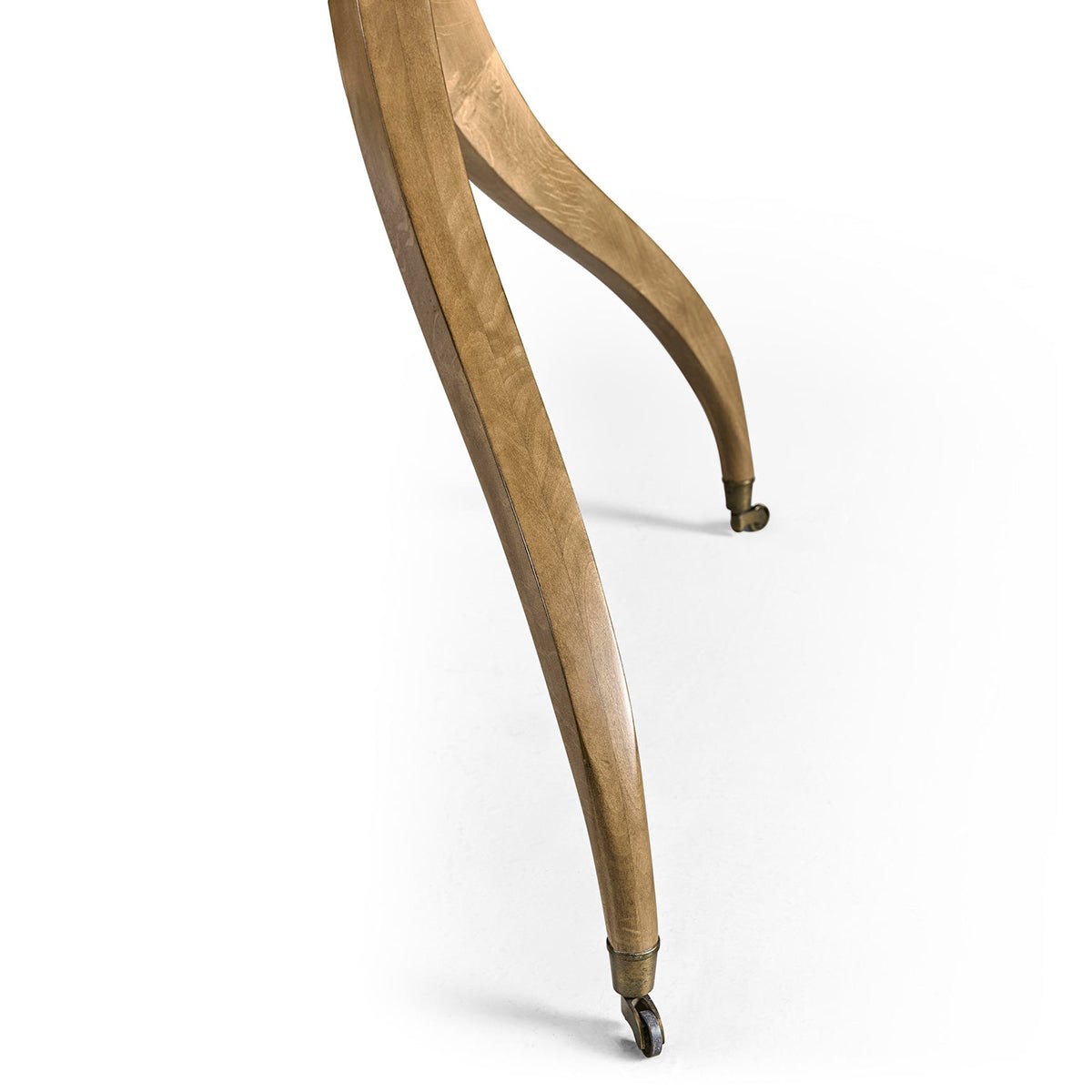 Mid Century Round Dining Table - Sun Bleached Cherry - English Georgian America