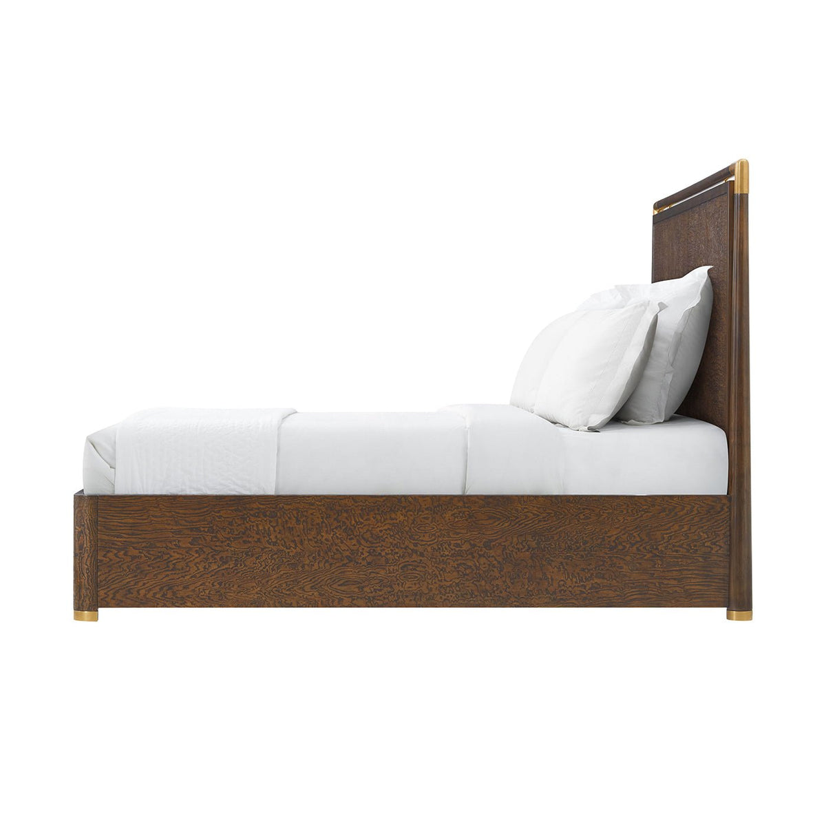 Mid Century Style Bed - English Georgian America