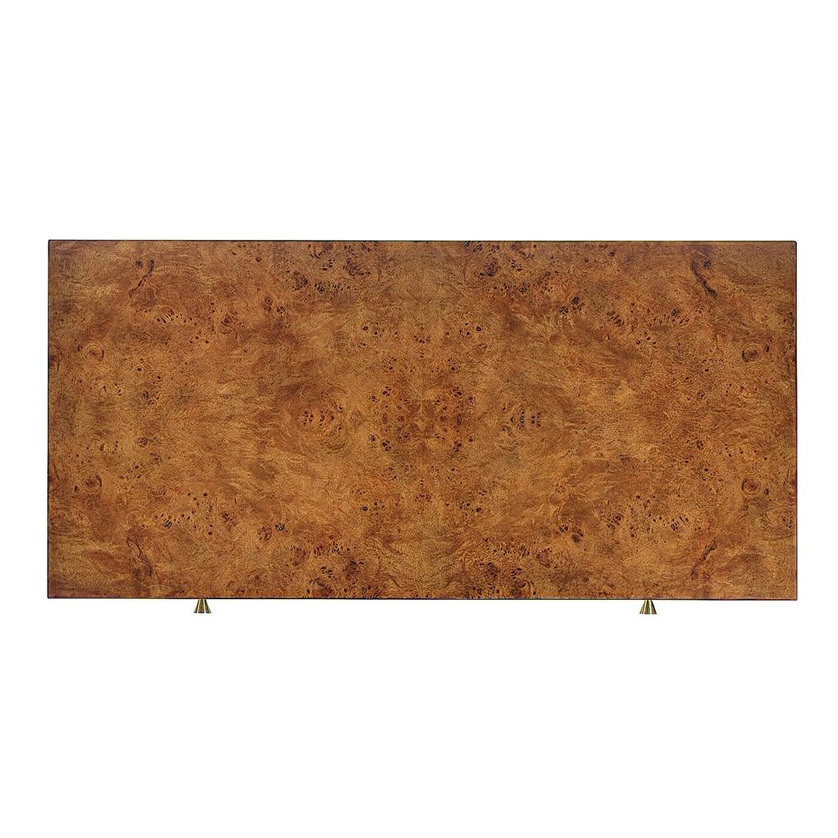 Mid Century Style Burl Dresser - English Georgian America