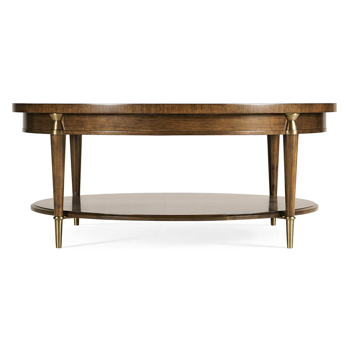 Mid Century Style Round Coffee Table - English Georgian America