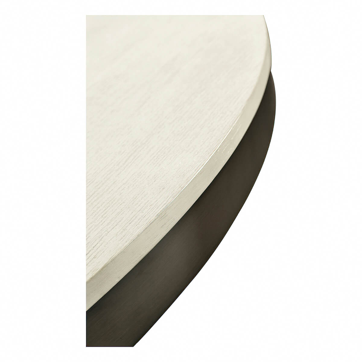 Mid Century Style Round Country White Dining Table - English Georgian America