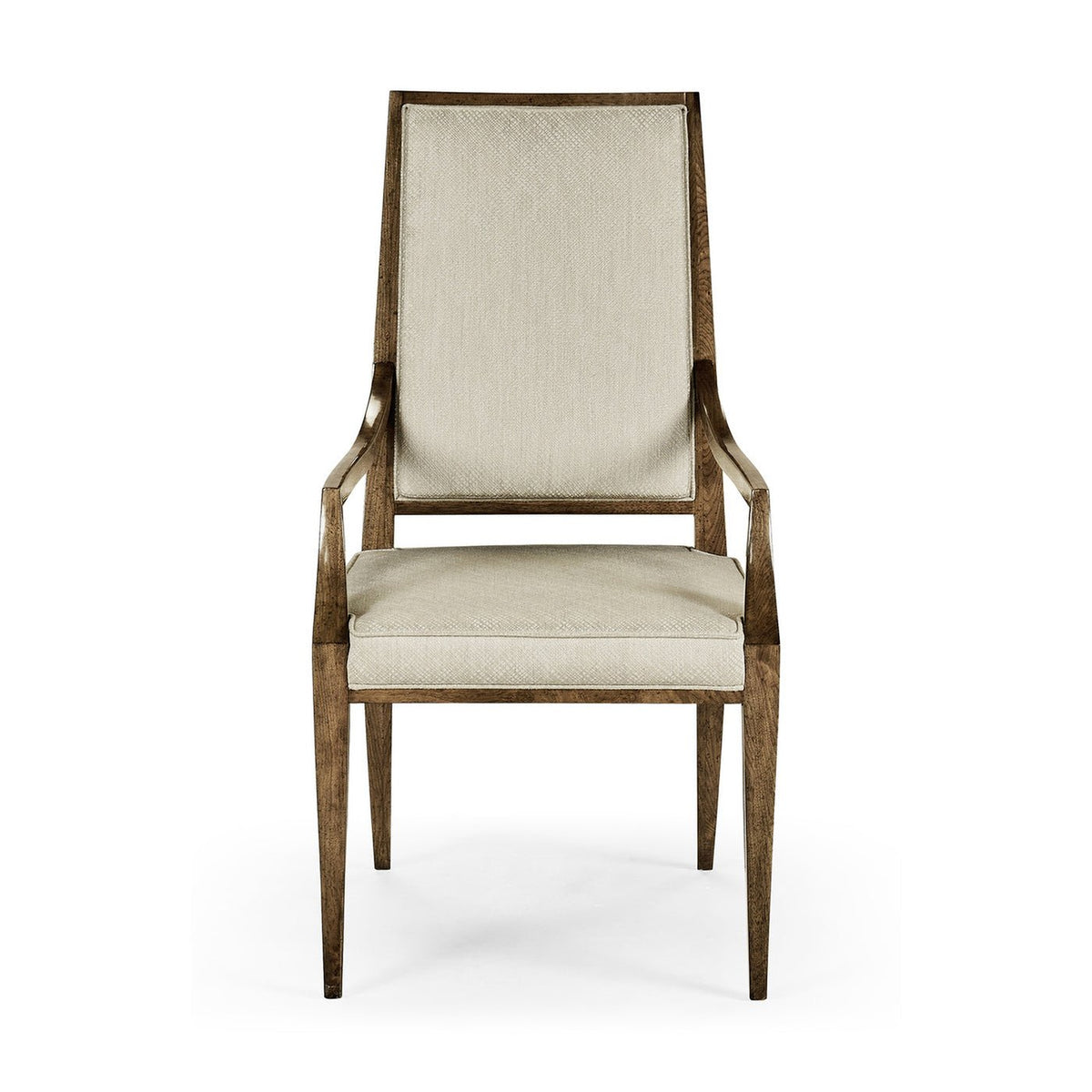 Mid Century Walnut Dining Armchair - English Georgian America