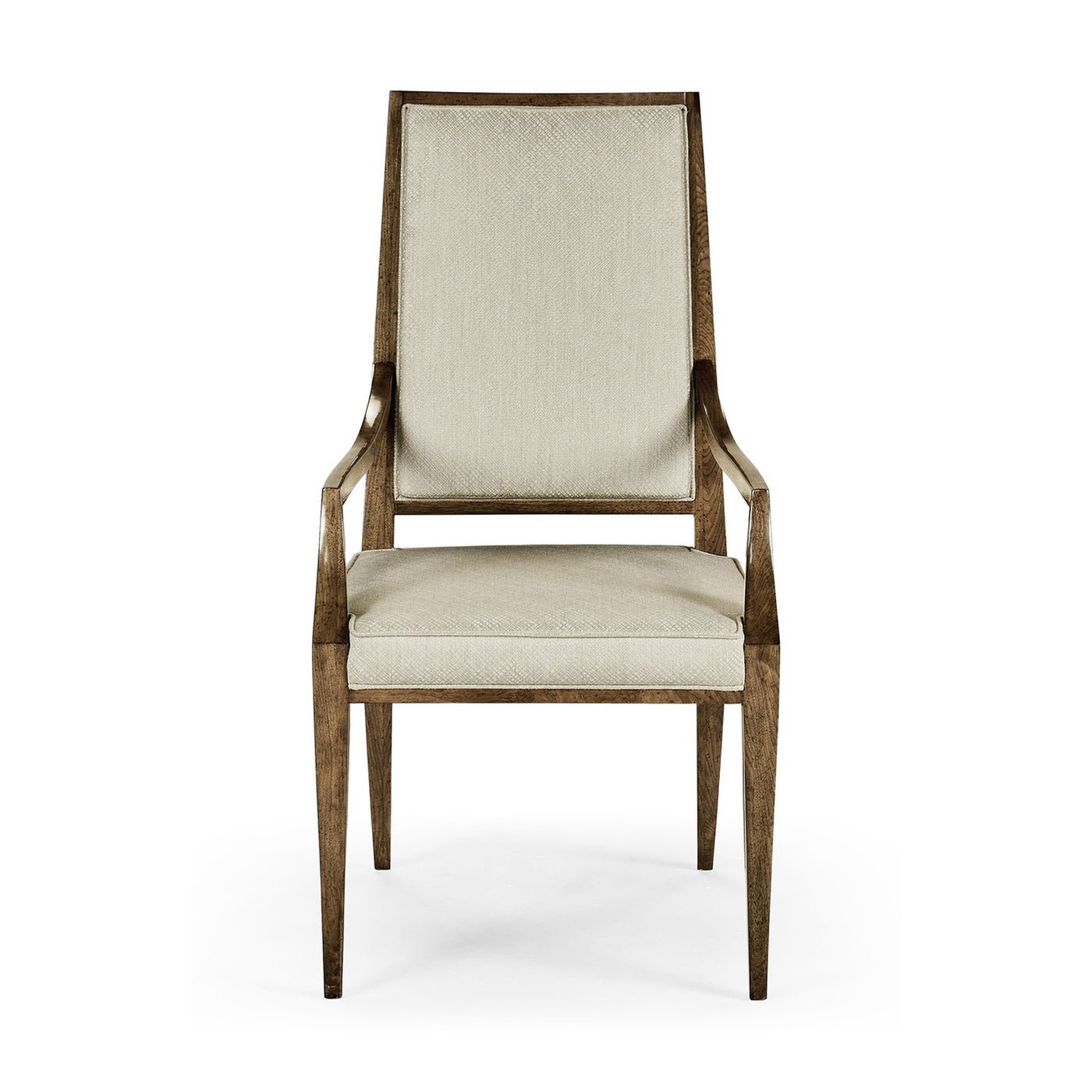 Mid Century Walnut Dining Armchair - English Georgian America