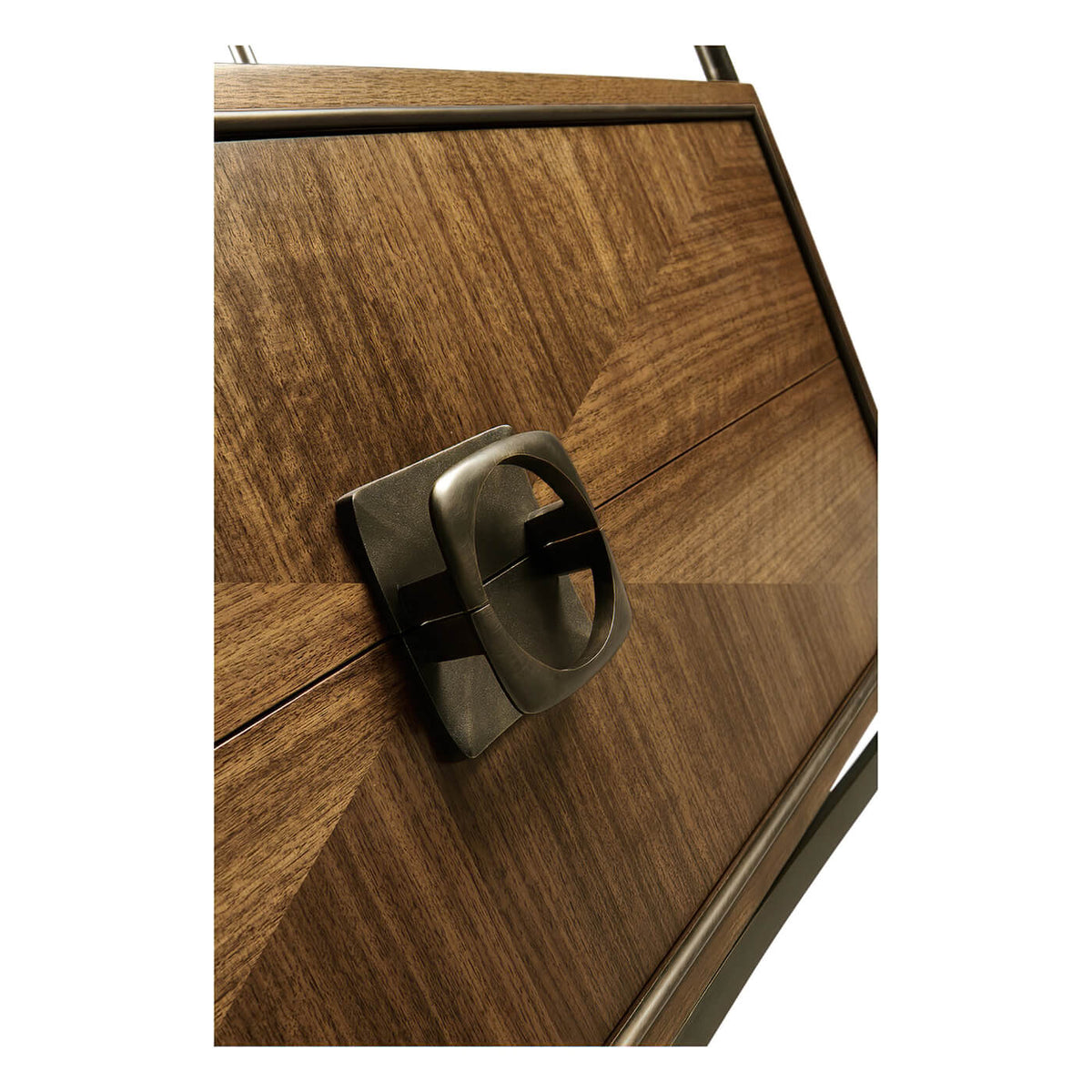 Mid Century Walnut Etagere - English Georgian America