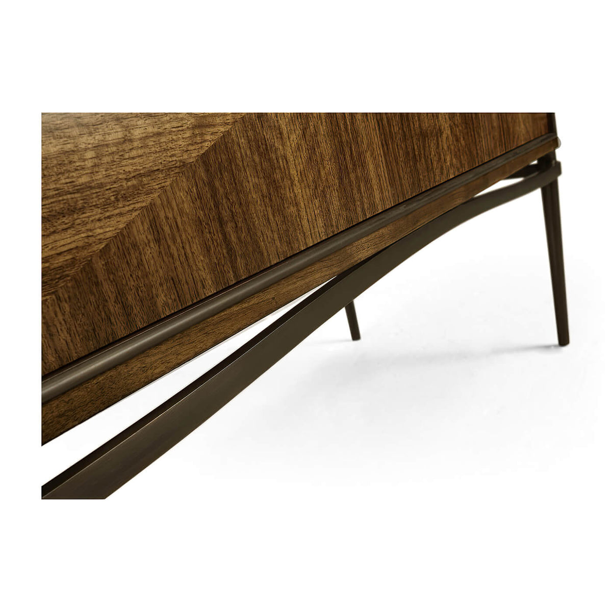 Mid Century Walnut Etagere - English Georgian America