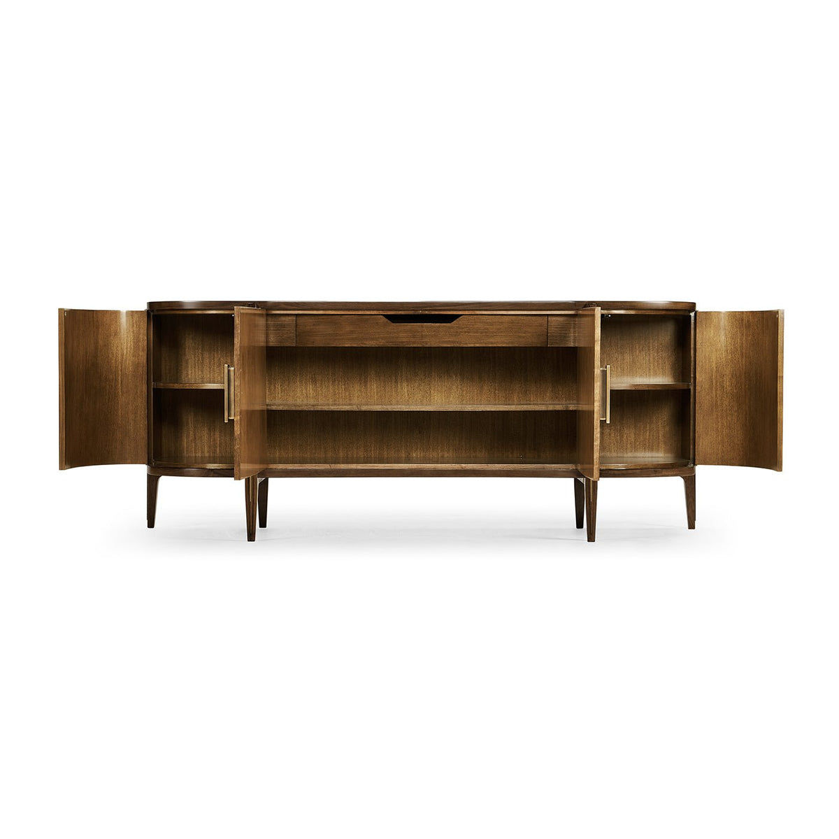 Mid Century Walnut Sideboard - English Georgian America