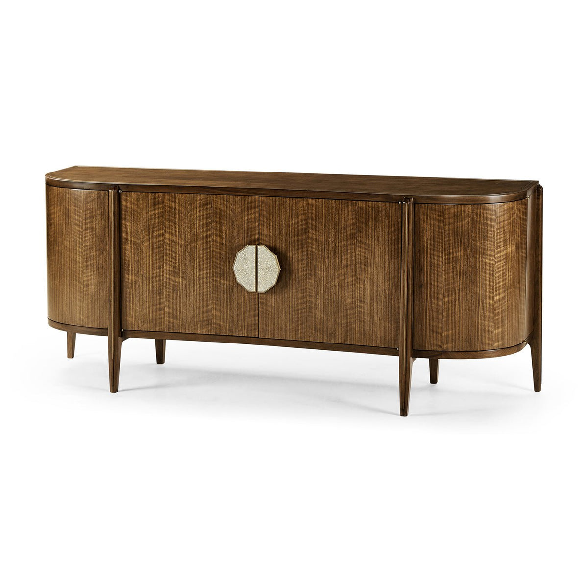 Mid Century Walnut Sideboard - English Georgian America