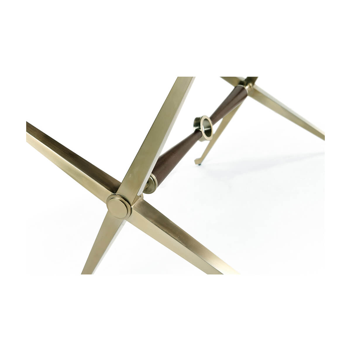 Mid Century X Stool - English Georgian America