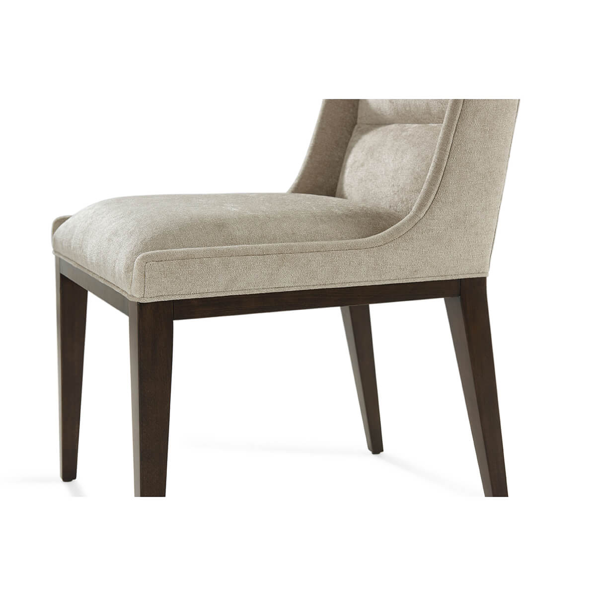 Midcentury Upholstered Dining Chair - English Georgian America