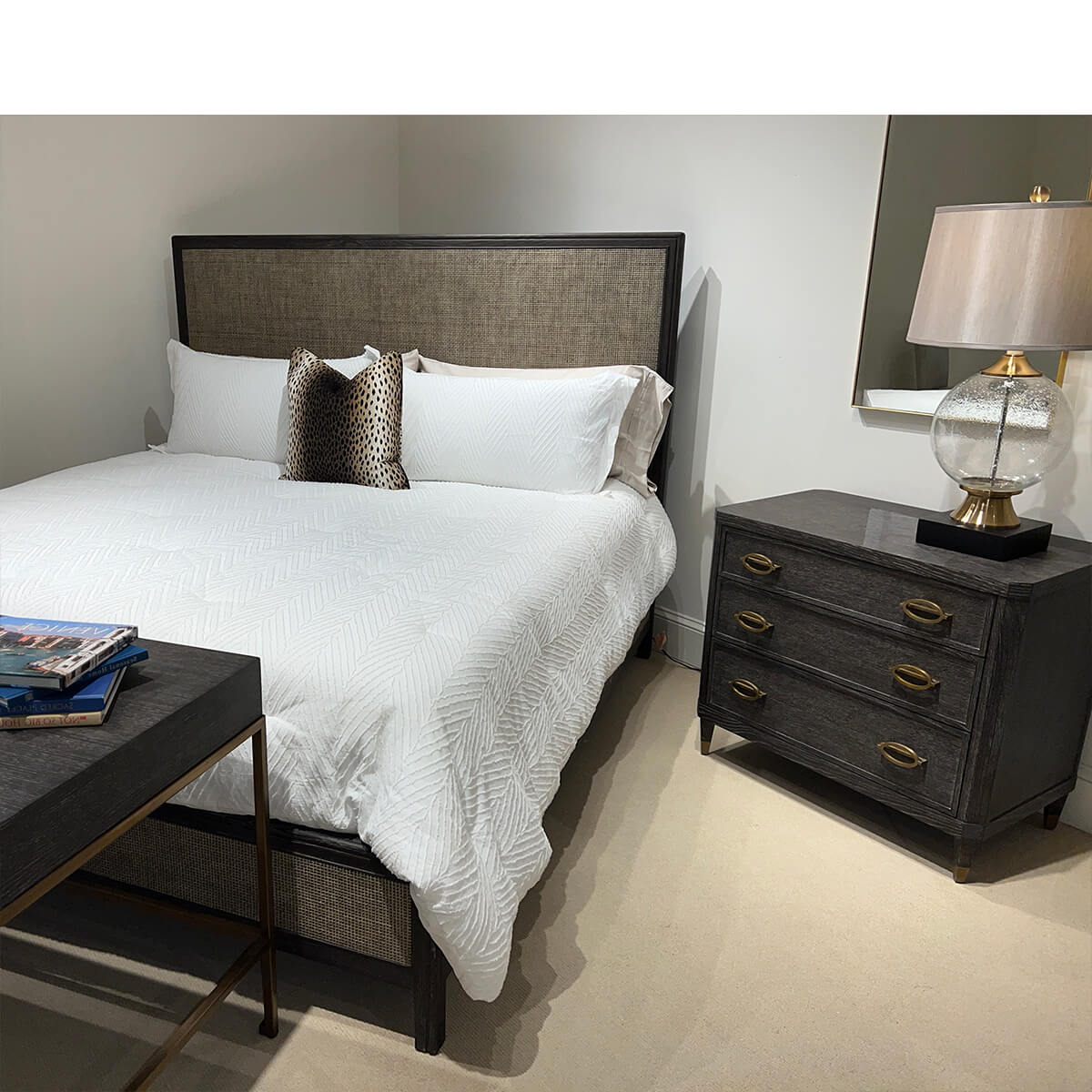 Midnight Modern Bed - English Georgian America