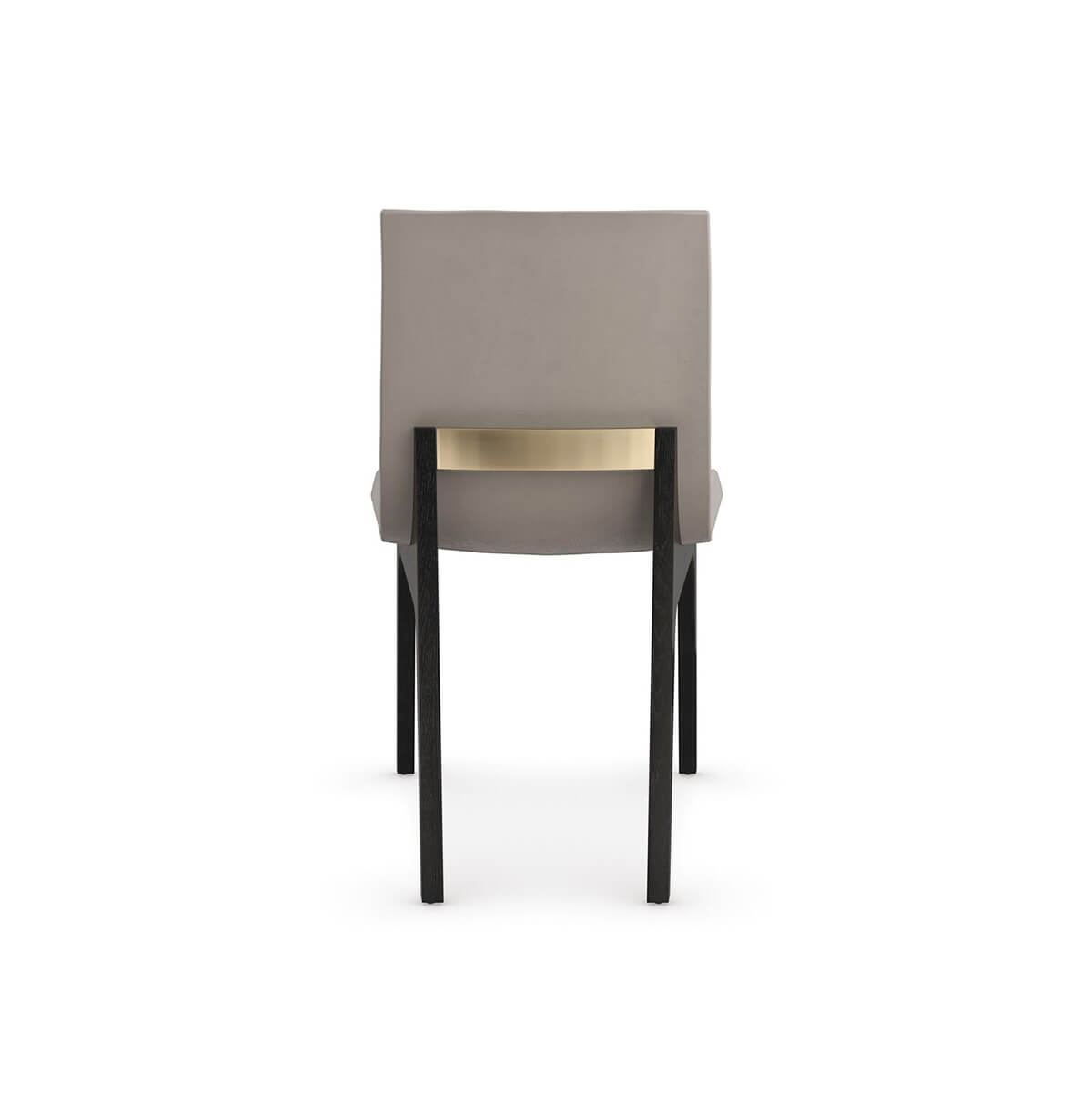 Midnight Modern Leather Dining Chair - English Georgian America