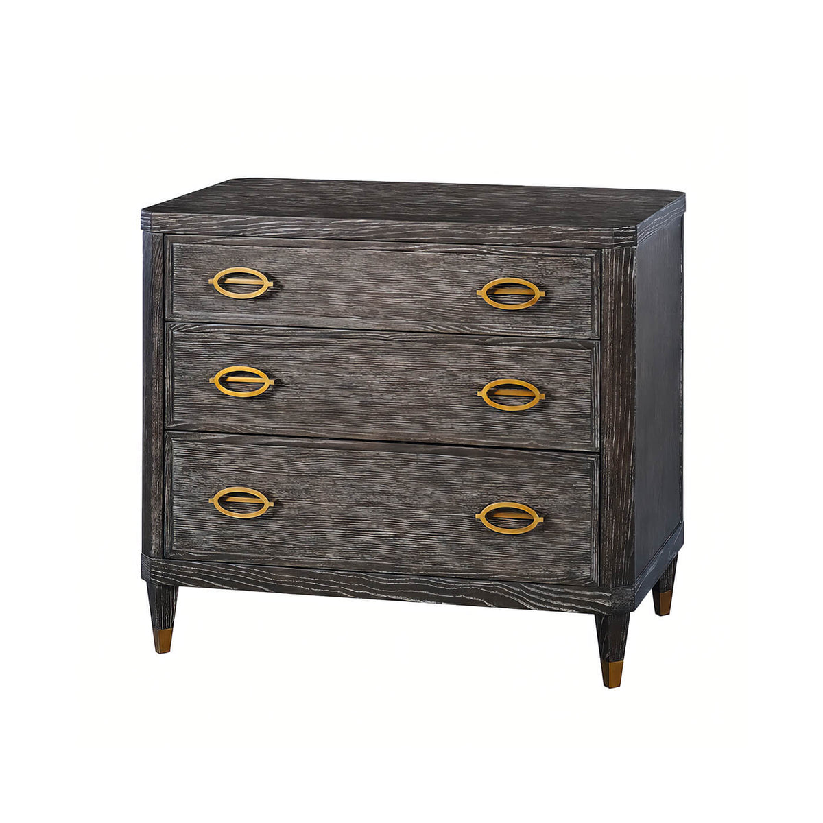 Midnight Modern Nightstand - English Georgian America