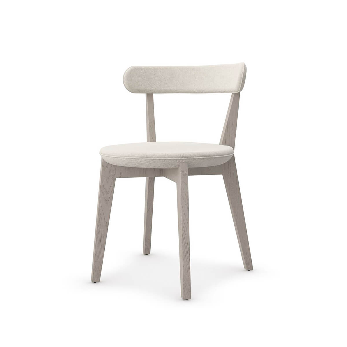 Minimal Oak Dining Chair - English Georgian America