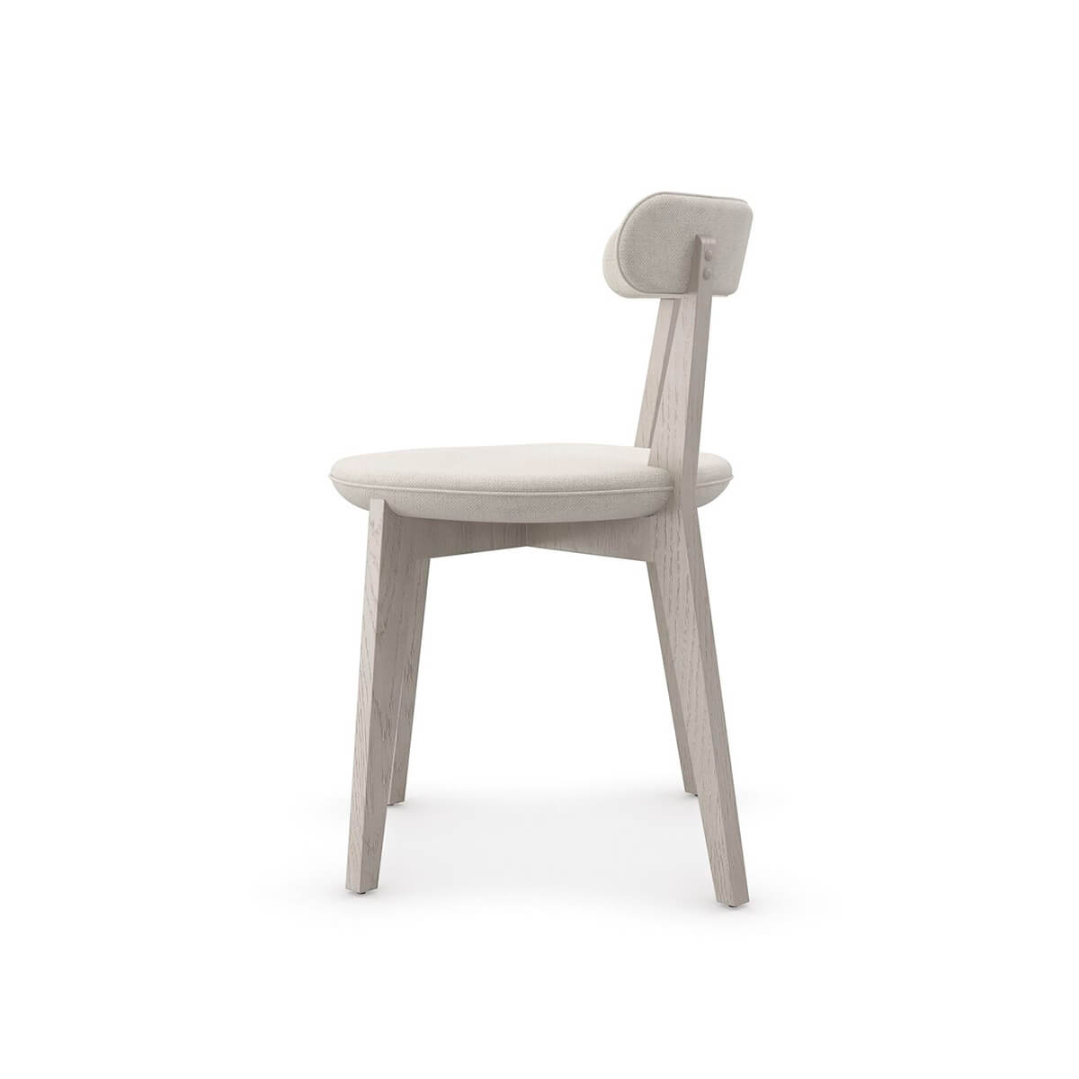 Minimal Oak Dining Chair - English Georgian America