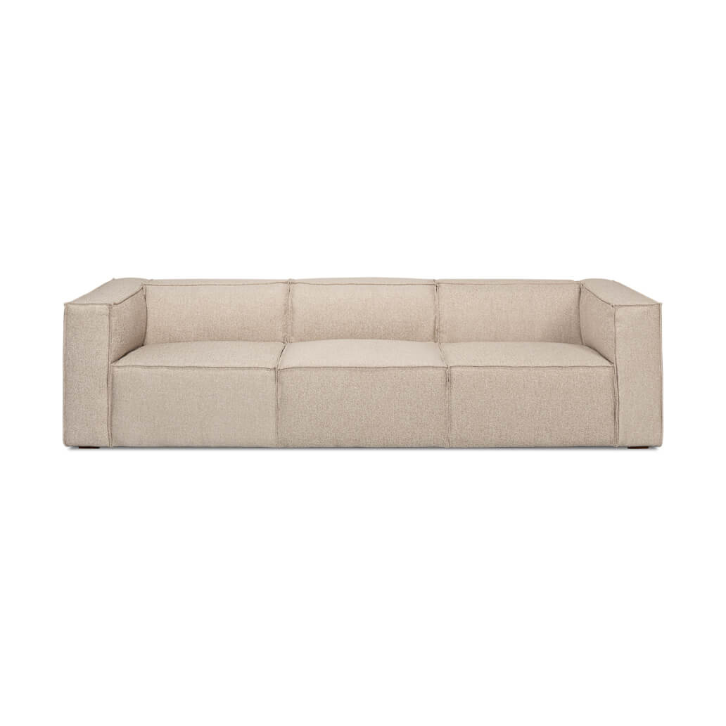 Minimalist Linen Sofa - English Georgian America