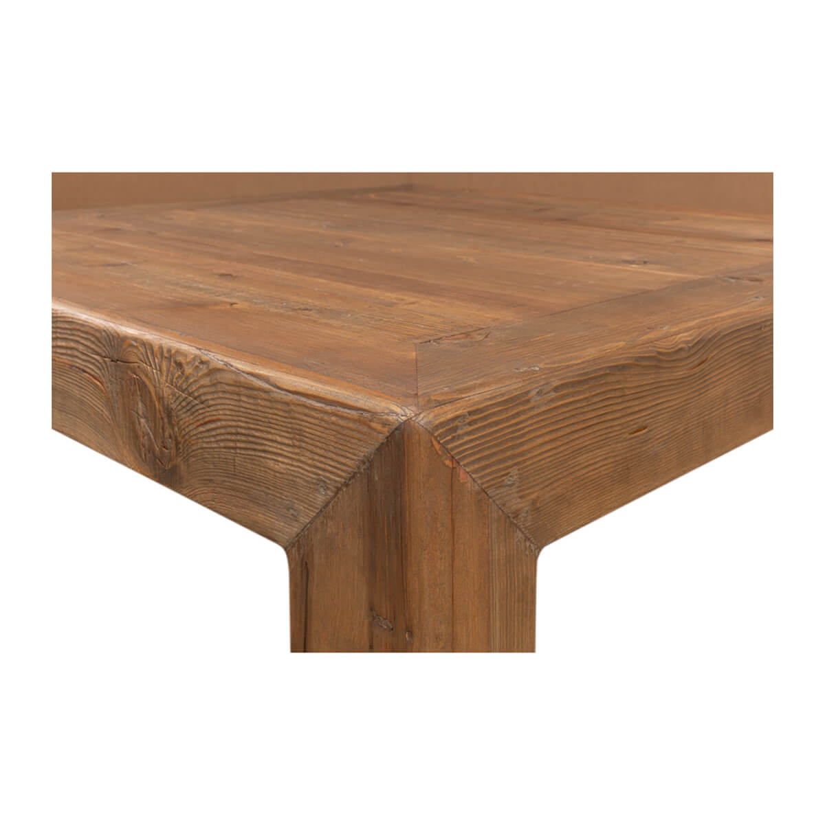 Modern Asian-Style Square Coffee Table - English Georgian America