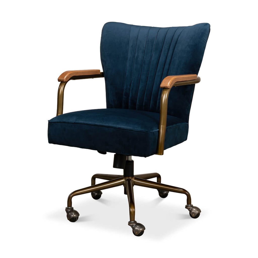 Velvet desk chairs sale