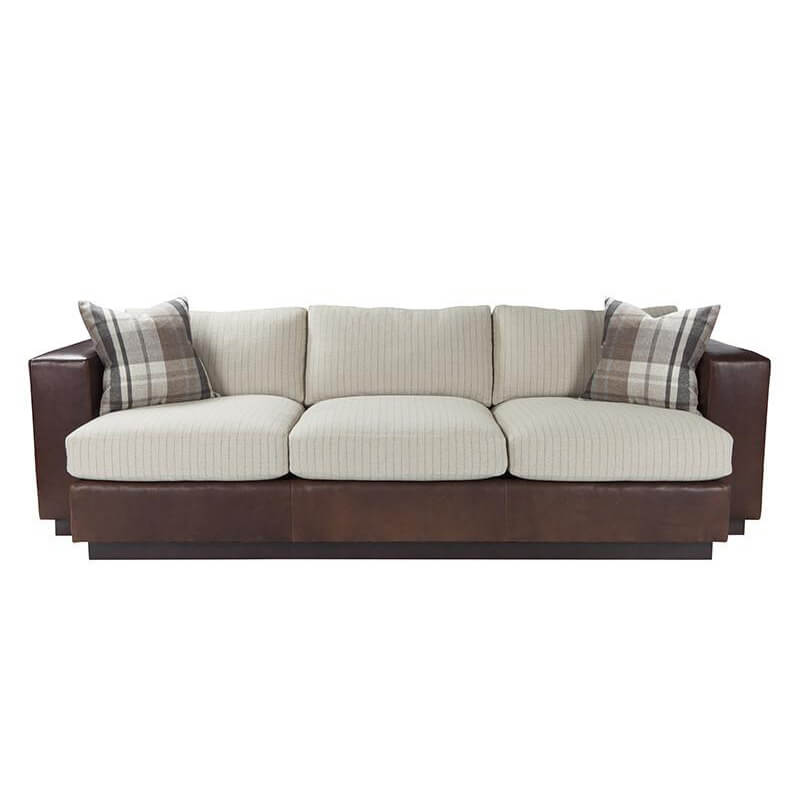 Modern Bullet Upholstered Sofa - English Georgian America