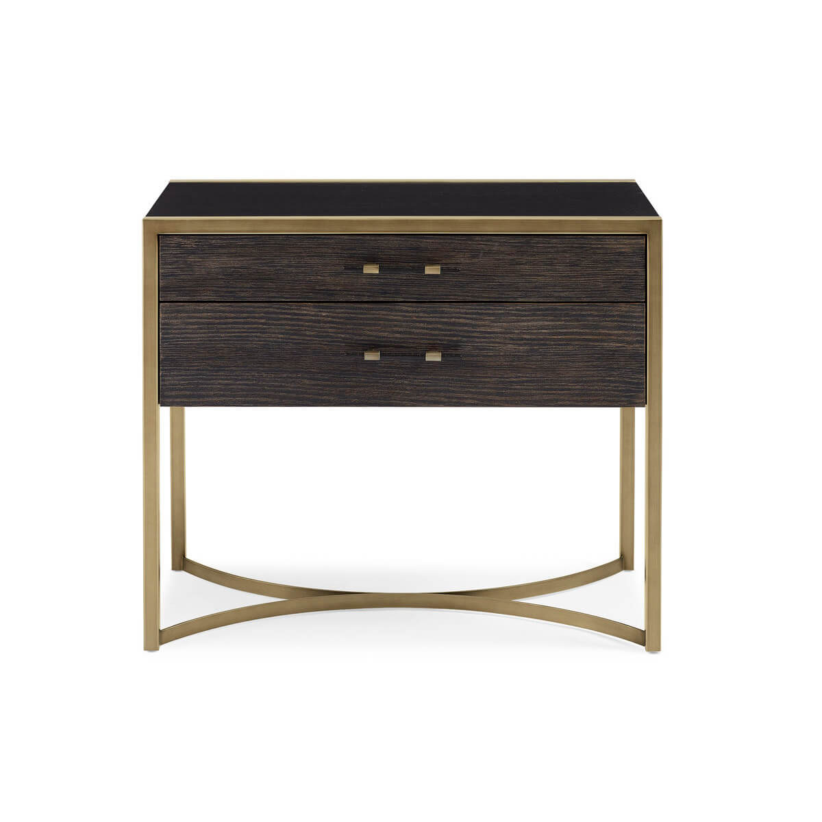 Modern Cerused Nightstand - English Georgian America