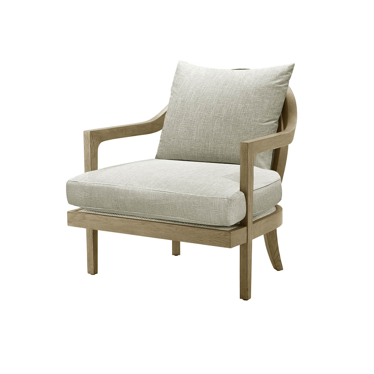 Modern Coastal Armchair - English Georgian America