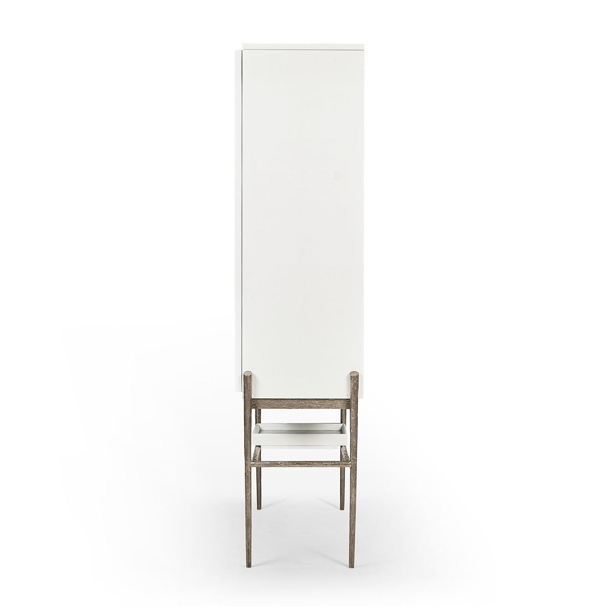 Modern Coastal Bar Cabinet - English Georgian America