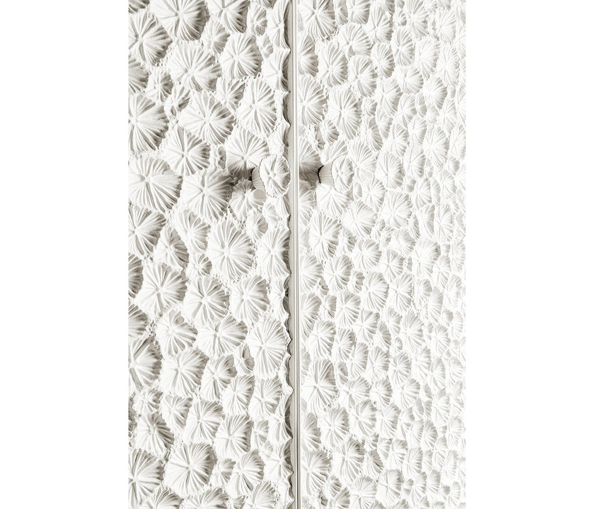 Modern Coastal Bar Cabinet - English Georgian America