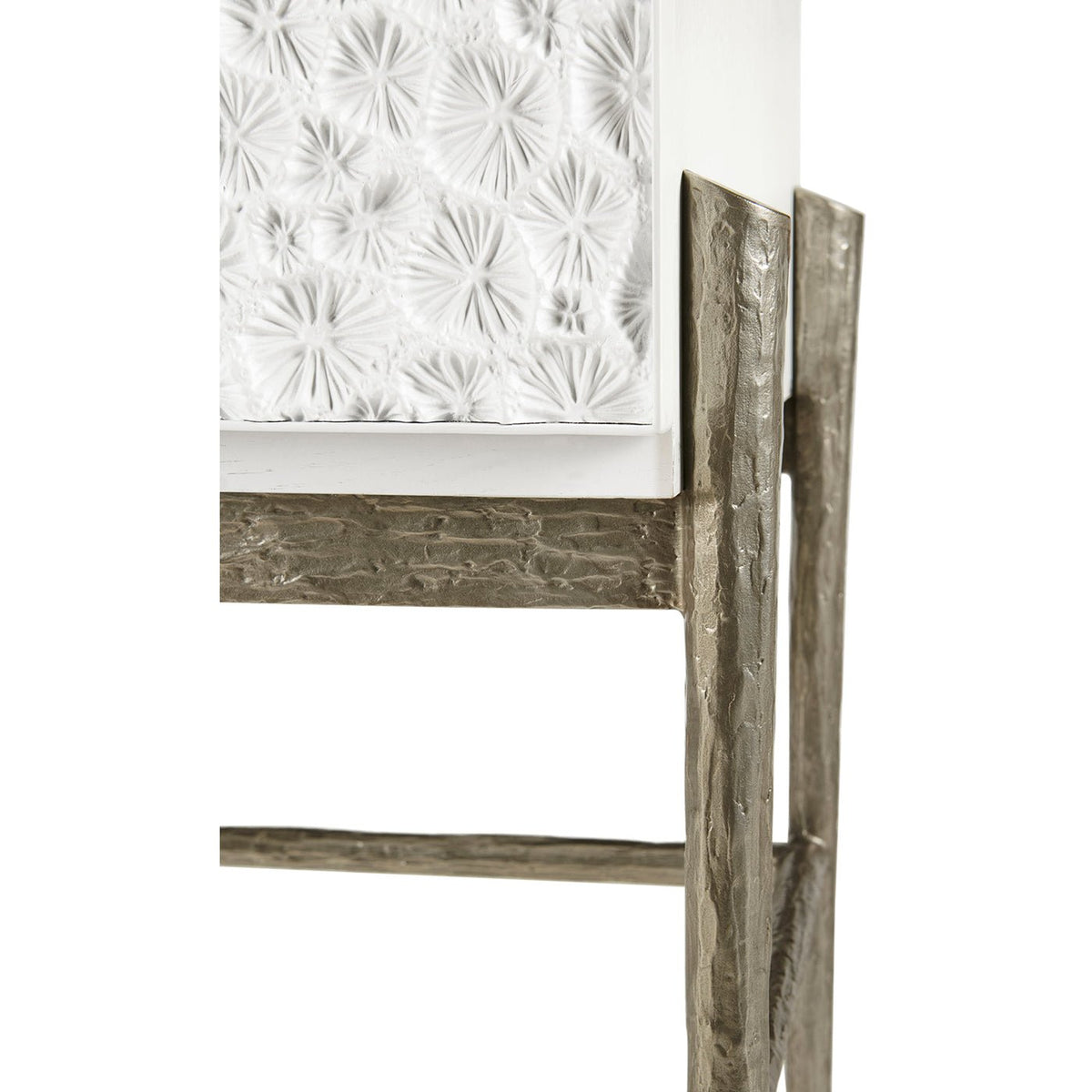 Modern Coastal Bar Cabinet - English Georgian America