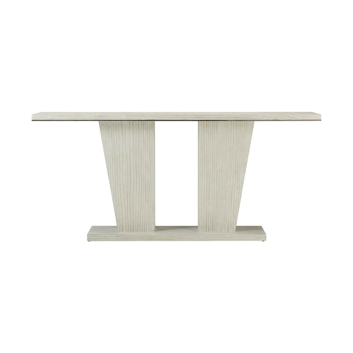 Modern Coastal Console Table - English Georgian America