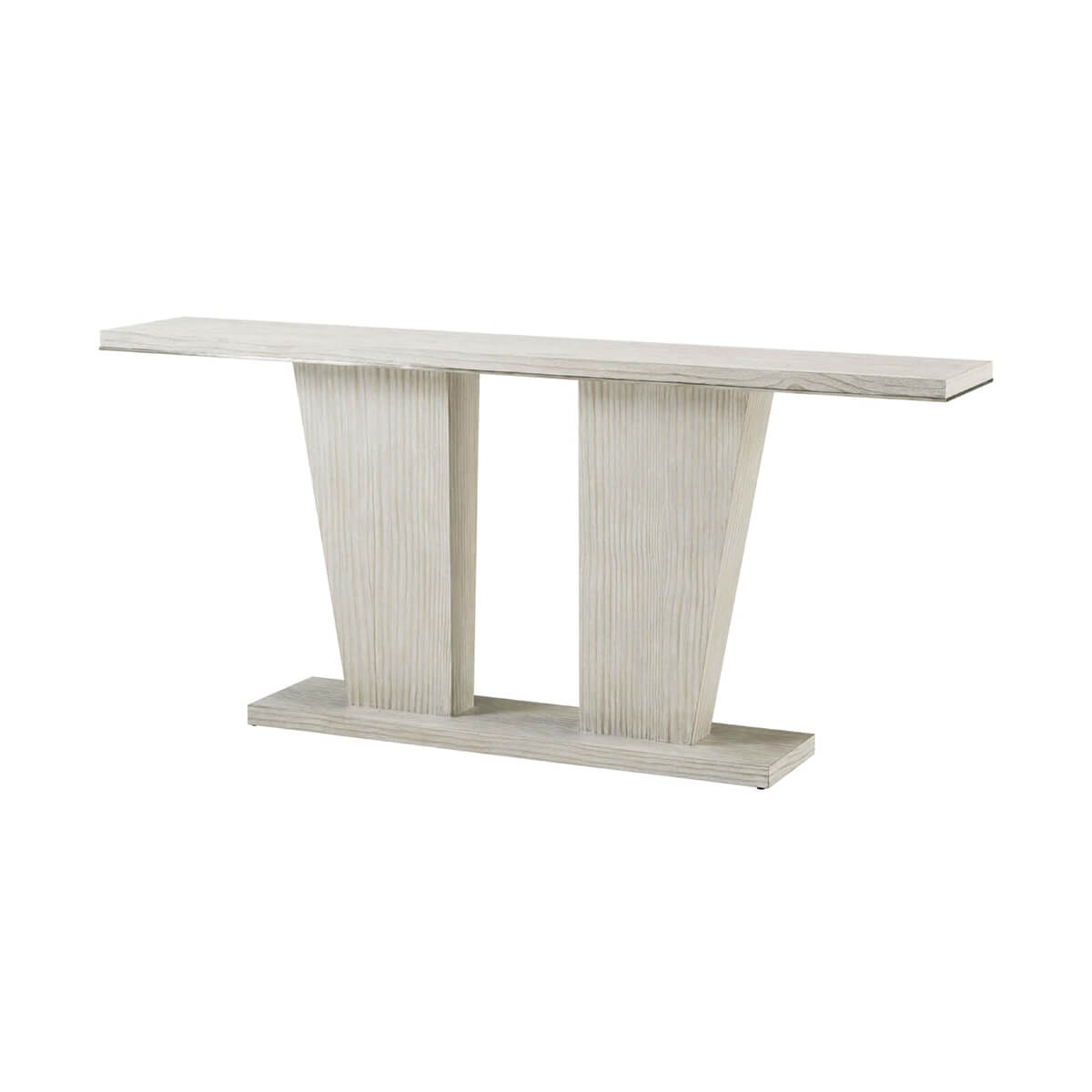Modern Coastal Console Table - English Georgian America