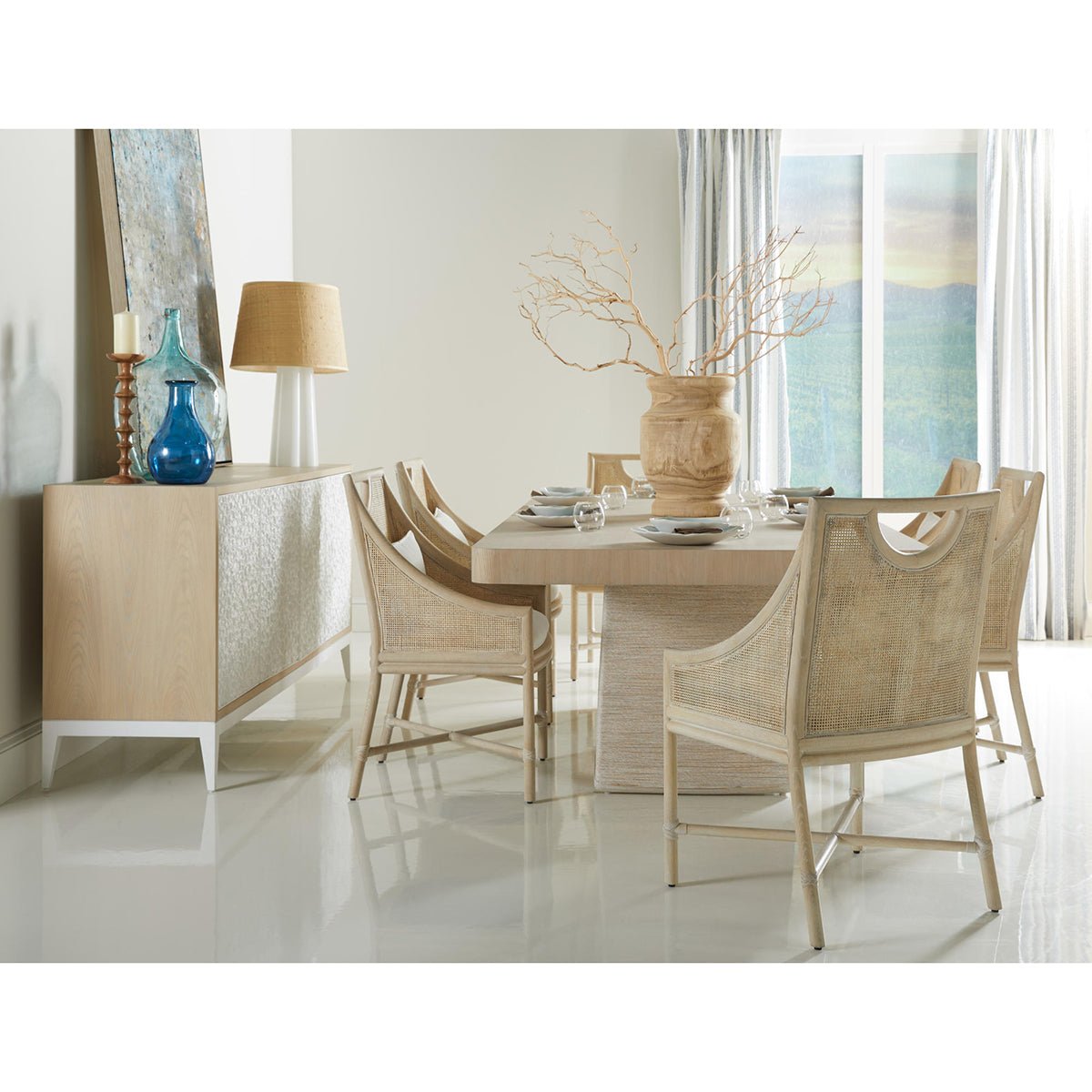 Modern Coastal Dining Chair - English Georgian America