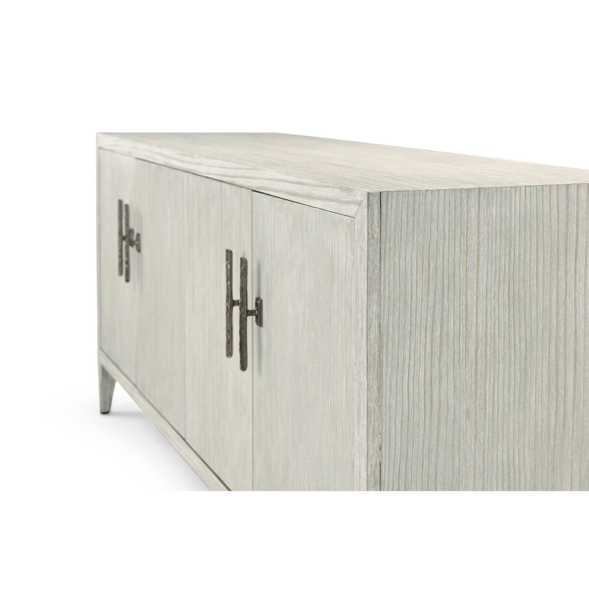 Modern Coastal Entertainment Cabinet - English Georgian America